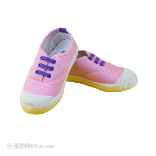 粉色儿童鞋子